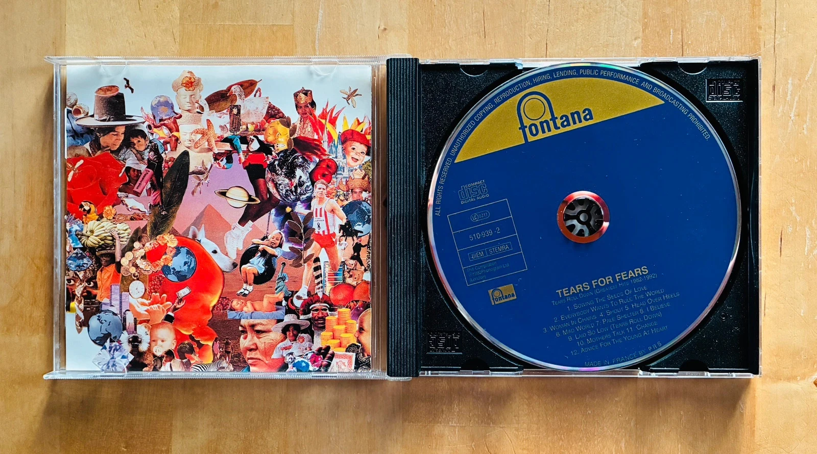 CD Tears for Fears Greatest Hits. – photo 2